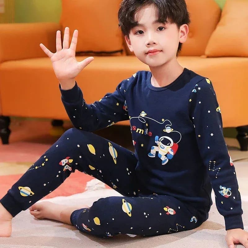 Pijama Infantil Dinossauro Verde TinySteps: Conforto Jurássico para Noites de Aventura e Sonhos 23