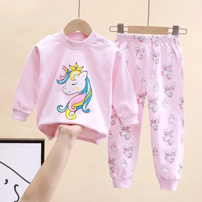 Pijama Infantil Estampado Unissex TinySteps: Conforto e Diversão para Sonhos de 0 a 8 Anos 3