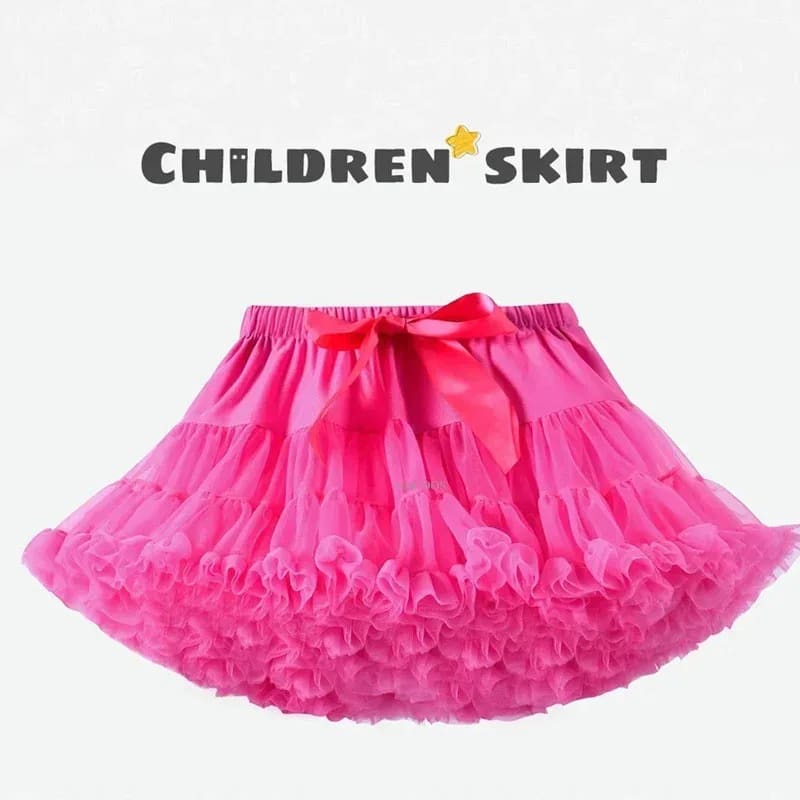 Saia Tutu Preta Infantil TinySteps: Brilho e Conforto para Princesas de 1 a 15 Anos 21