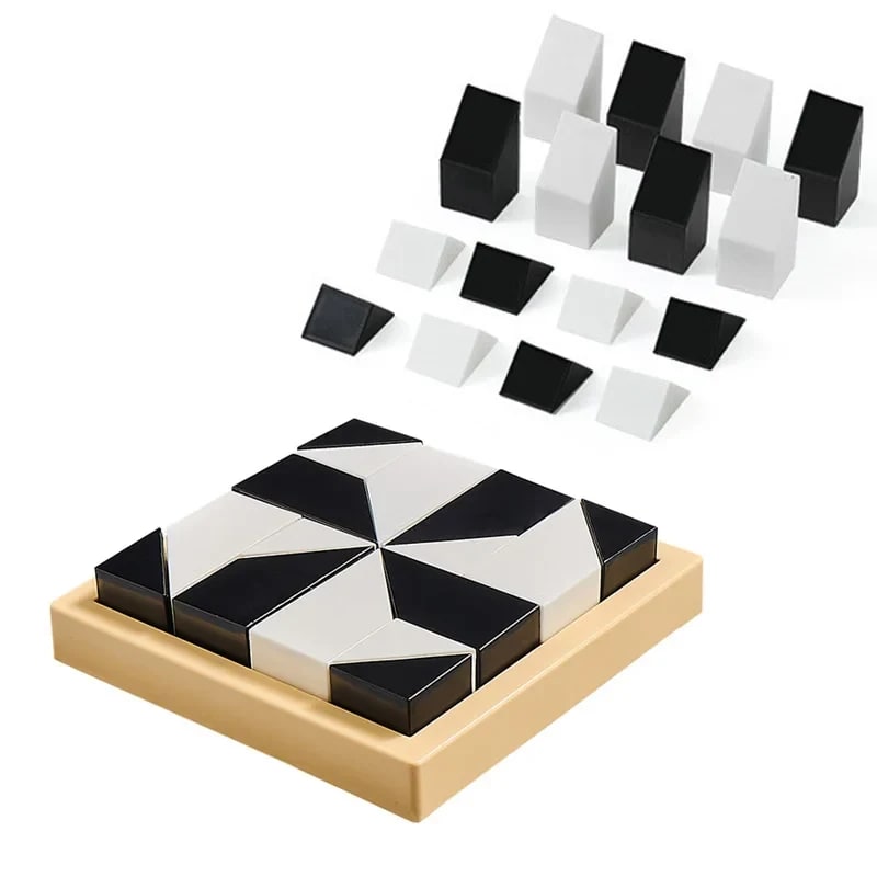 Quebra-Cabeça 3D Geométrico TinySteps: Desafio Lógico e QI para Jovens e Adultos 5