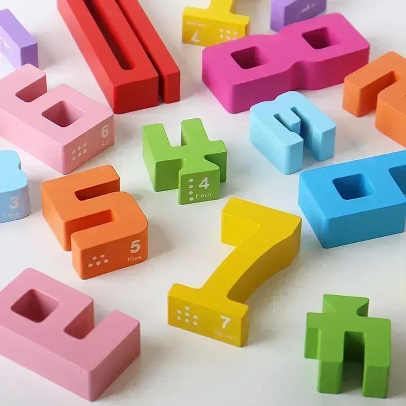 Blocos de Equilíbrio TinySteps: Quebra-Cabeça 3D Educativo de Madeira para Desenvolvimento Infantil 4