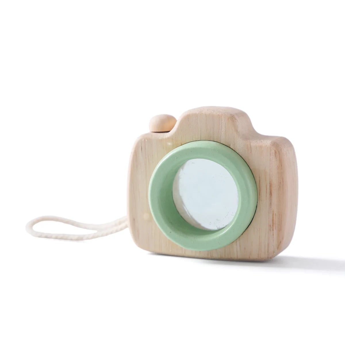 Blocos de Madeira Montessori e Mini Câmera TinySteps: Brinquedo Educativo para Bebês e Crianças 7