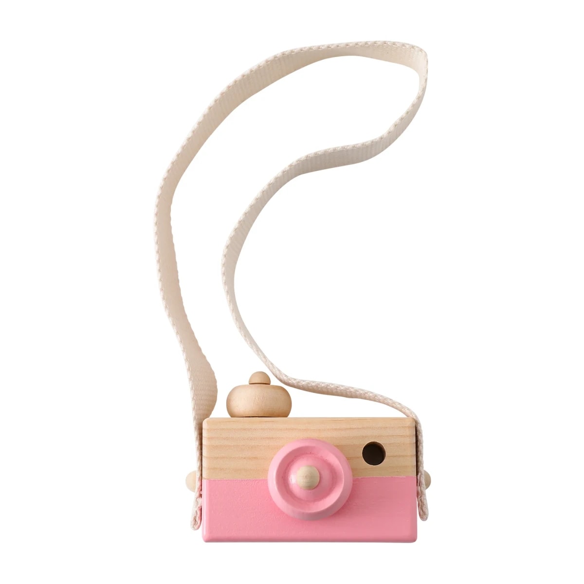 Blocos de Madeira Montessori e Mini Câmera TinySteps: Brinquedo Educativo para Bebês e Crianças 12