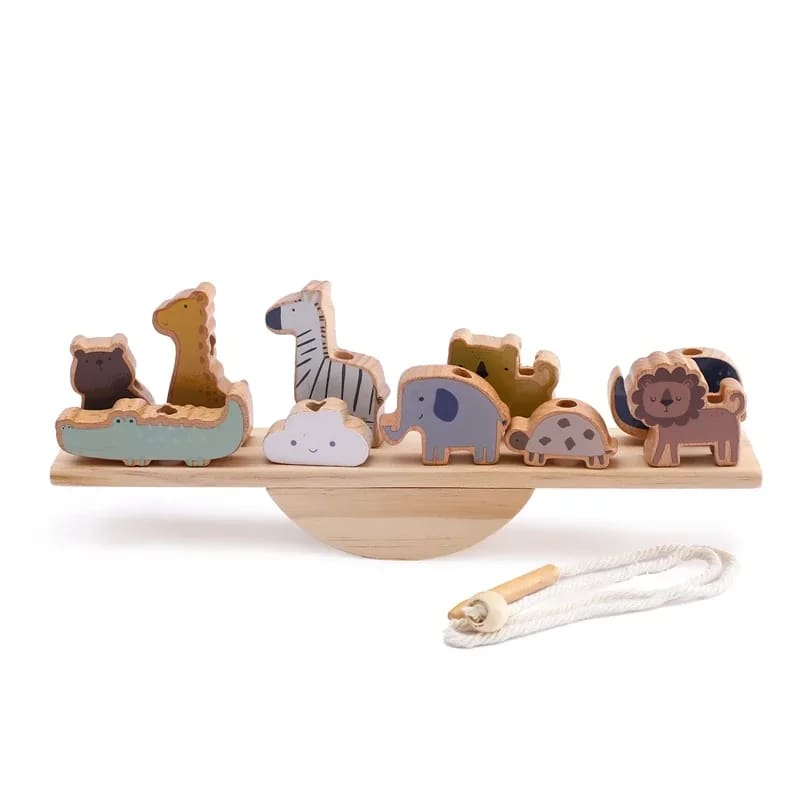 Brinquedo de Equilíbrio Montessori Estrelas e Luas em Madeira TinySteps – Estimula o Desenvolvimento Infantil 9