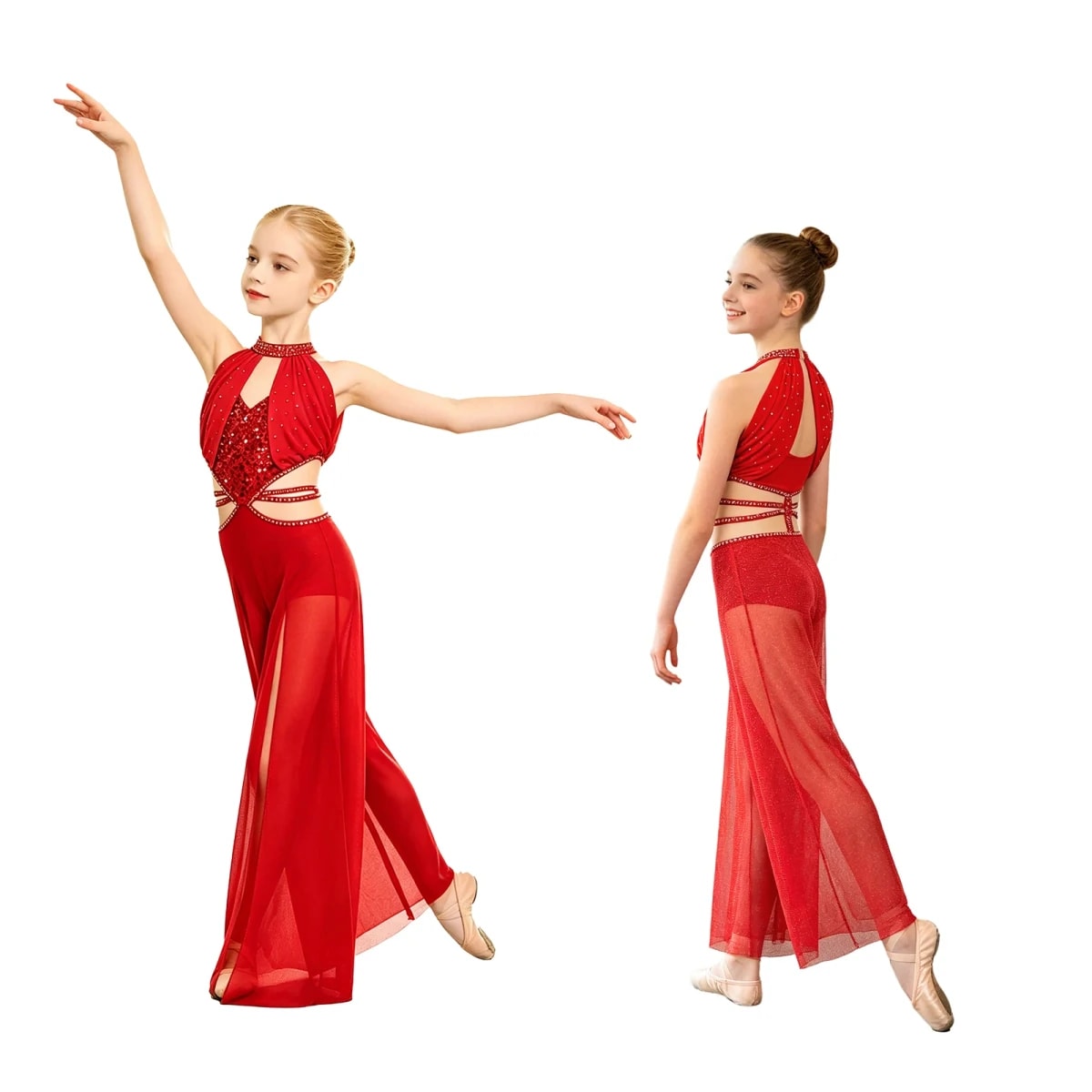 Macacão de Dança TinySteps Infantil Brilhante para Jazz e Lírica: Conforto e Estilo para Pequenas Bailarinas 19