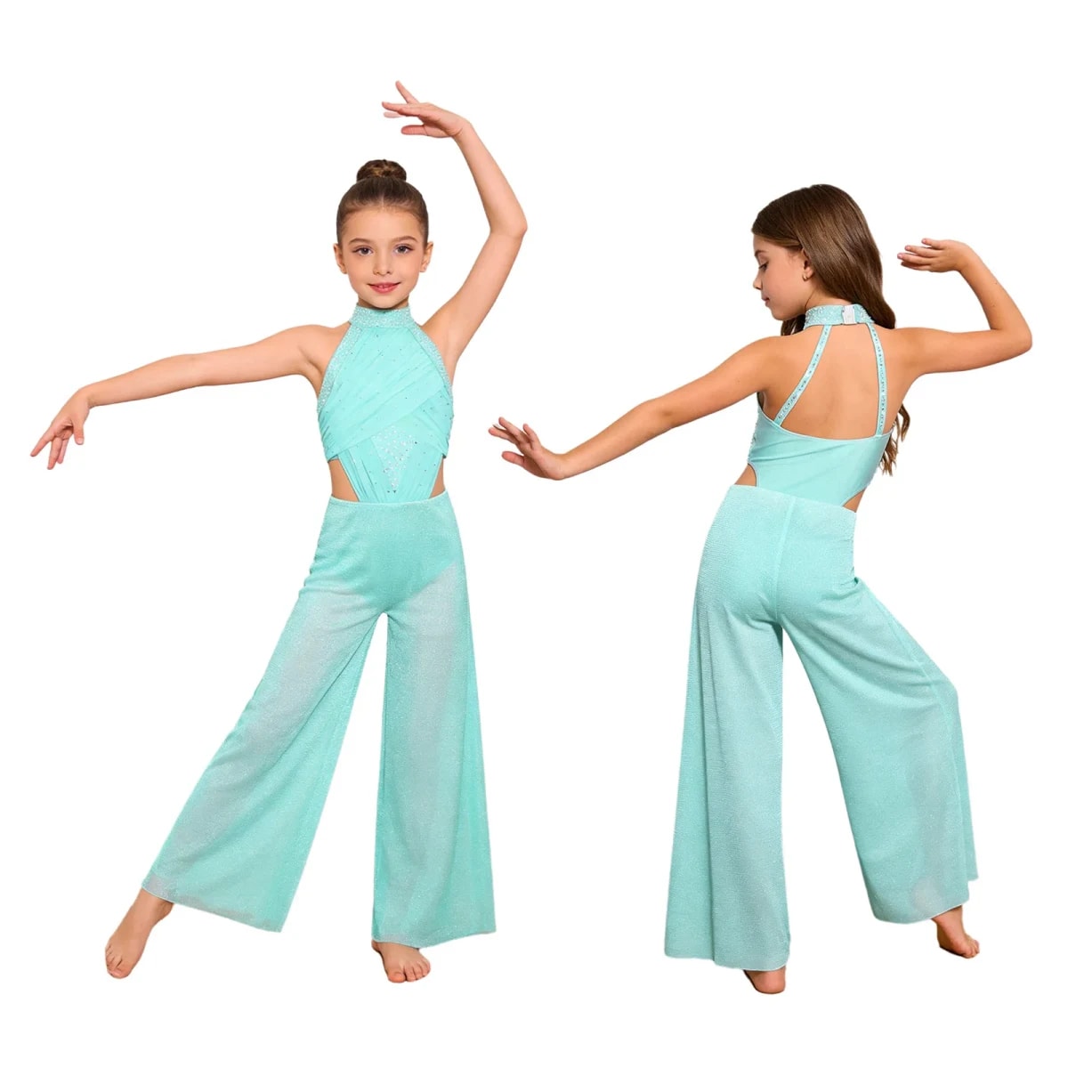 Macacão de Dança TinySteps Infantil Brilhante para Jazz e Lírica: Conforto e Estilo para Pequenas Bailarinas 22