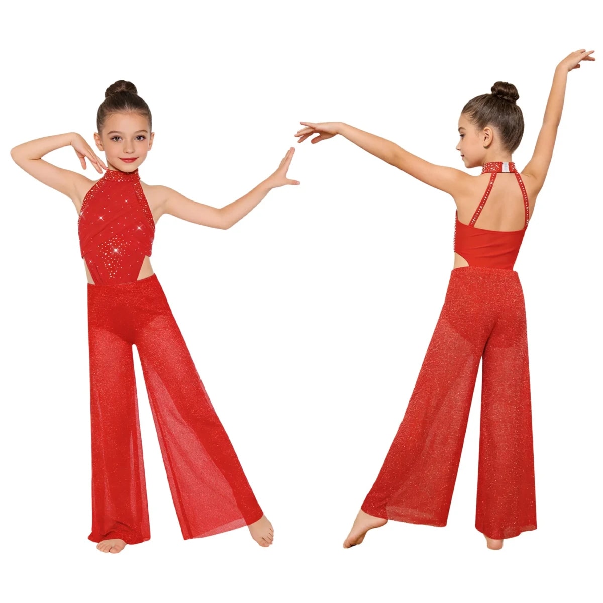 Macacão de Dança TinySteps Infantil Brilhante para Jazz e Lírica: Conforto e Estilo para Pequenas Bailarinas 26