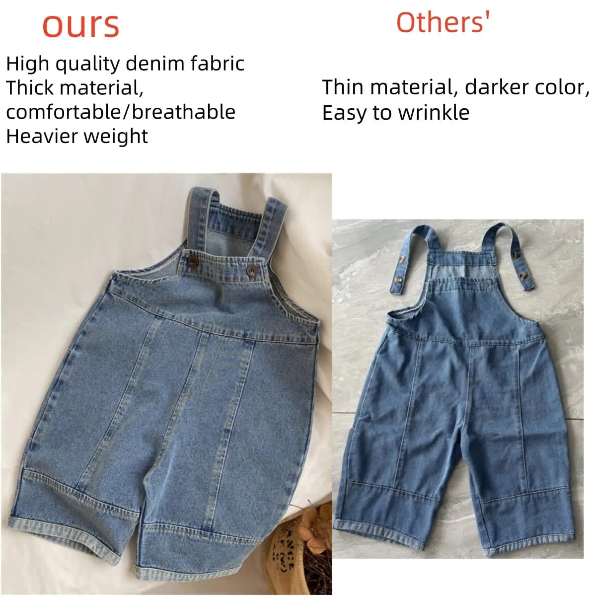 Macacão Jeans Infantil TinySteps: Conforto e Estilo para Meninos e Meninas | Outono e Brincadeiras 4