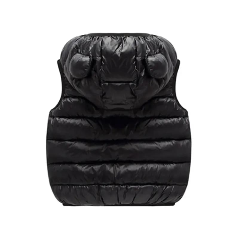 Colete Infantil Unissex com Capuz de Orelhinhas TinySteps: Maciez e Conforto para Outono Inverno 4