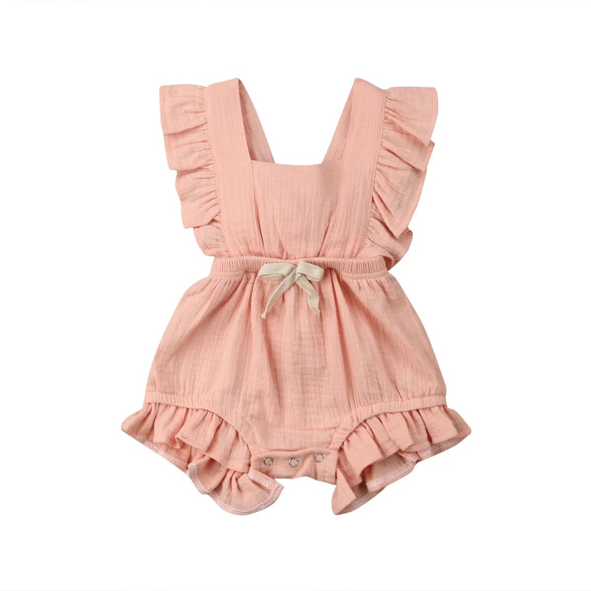 Body Bebê Menina TinySteps Verão com Babado - Conforto e Estilo para Dias de Sol 2