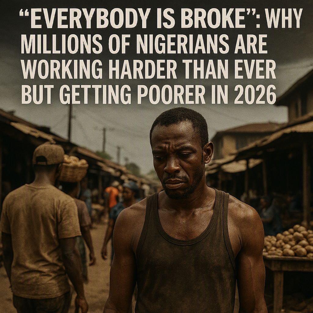 Everybody Is Broke”: Why Millions of Nigerians Are Working Harder Than Ever but Getting Poorer in 2026