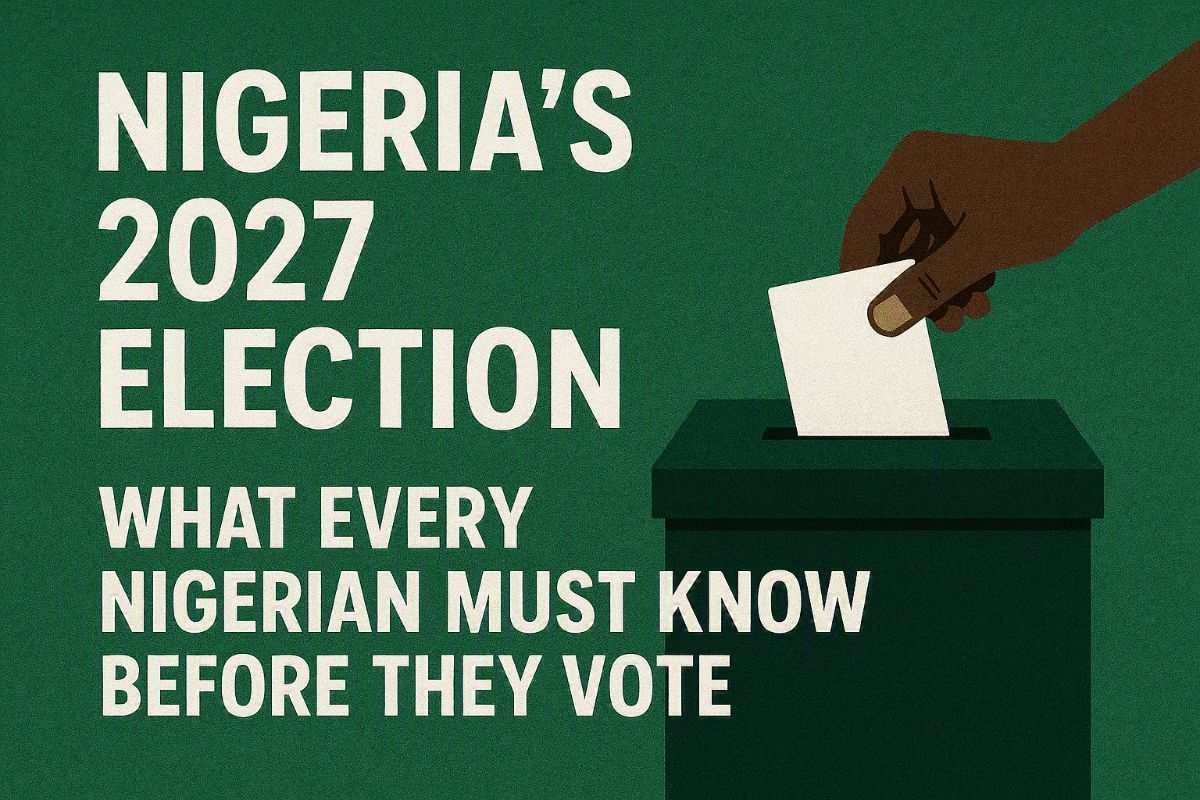 Nigeria's 2027 Election: What Every Nigerian Must Know Before They Vote