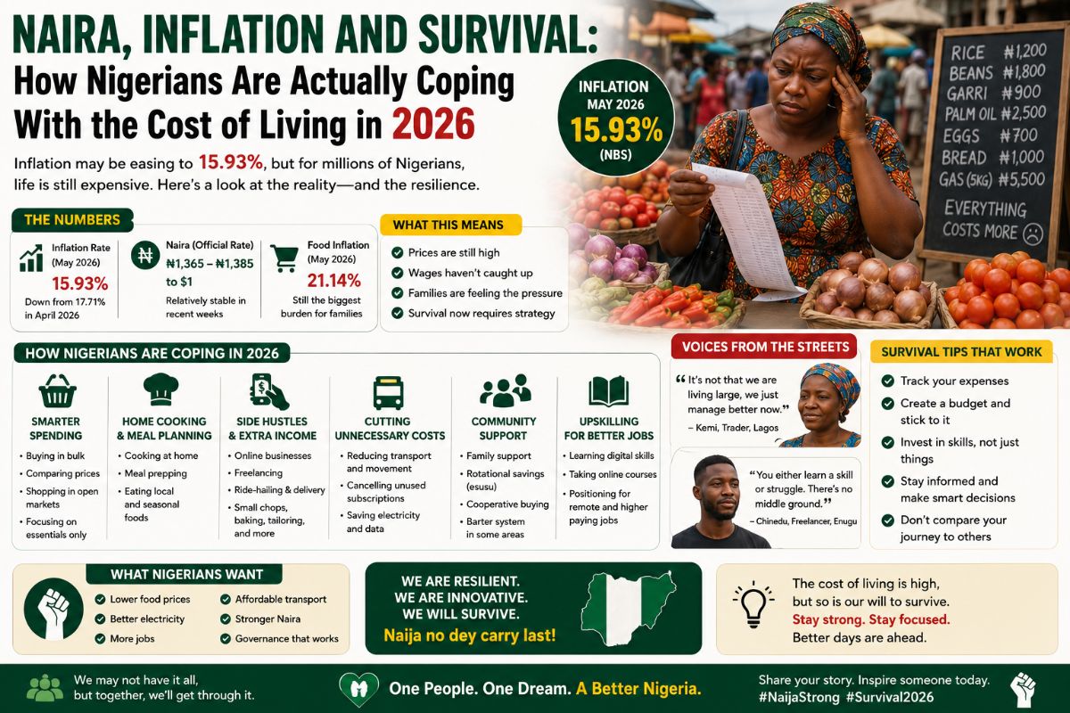 Naira, Inflation and Survival: How Nigerians Are Actually Coping With the Cost of Living in 2026