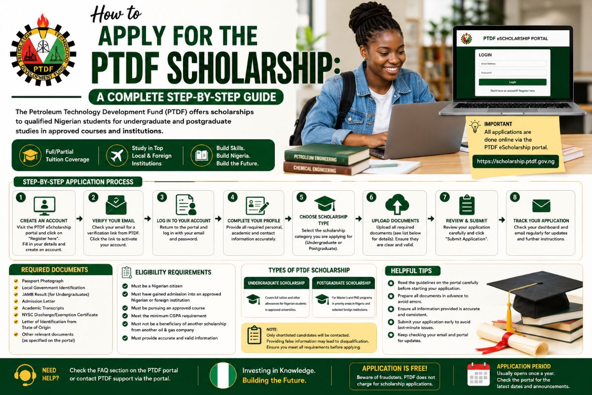 How to Apply for the PTDF Scholarship: A Complete Step-by-Step Guide