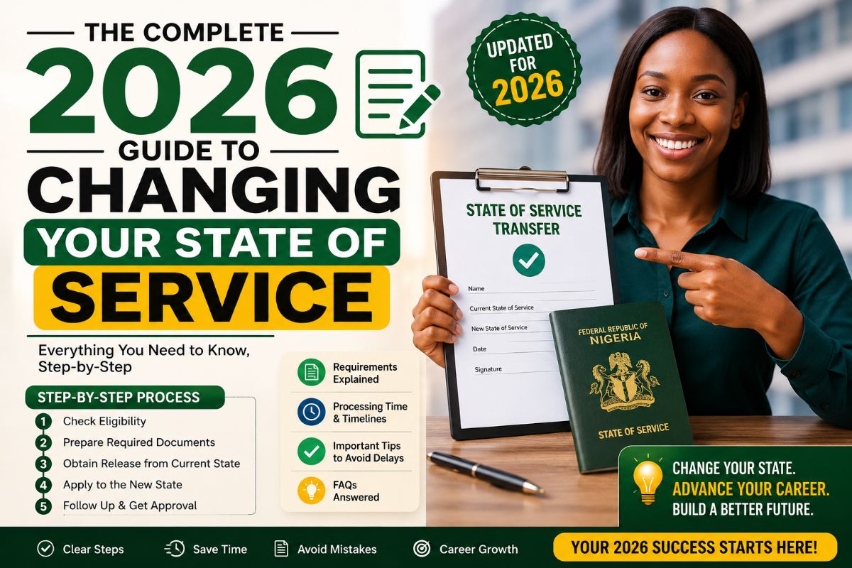 The Complete 2026 Guide to Changing Your State of Service
