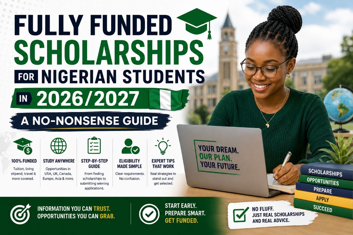 Fully Funded Scholarships for Nigerian Students in 2026/2027: A No-Nonsense Guide