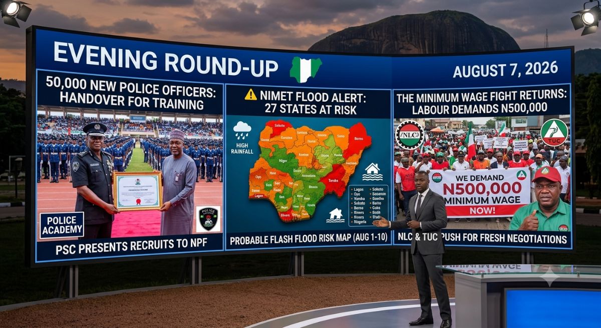 Evening Round-Up: 50,000 New Police Officers, A Flood Alert For 27 States, And The Minimum Wage Fight Returns