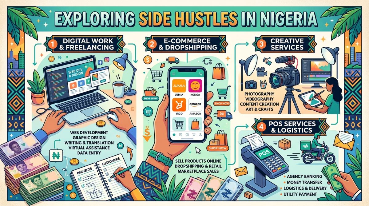     10 Side Hustles That Can Actually Pay Your Bills in Nigeria Right Now (Even If You Have a 9 to 5)  