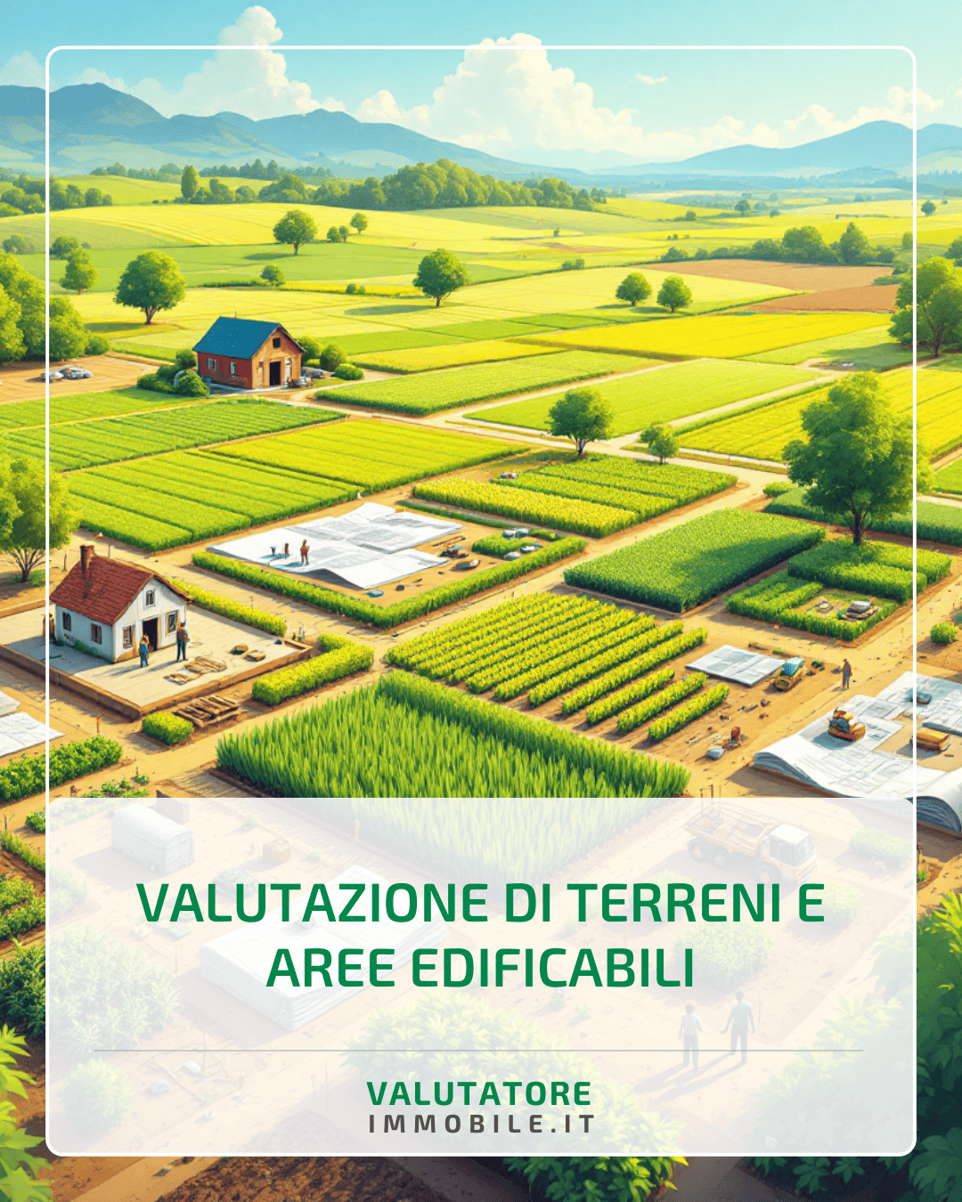 Valutazione di terreni e aree edificabili