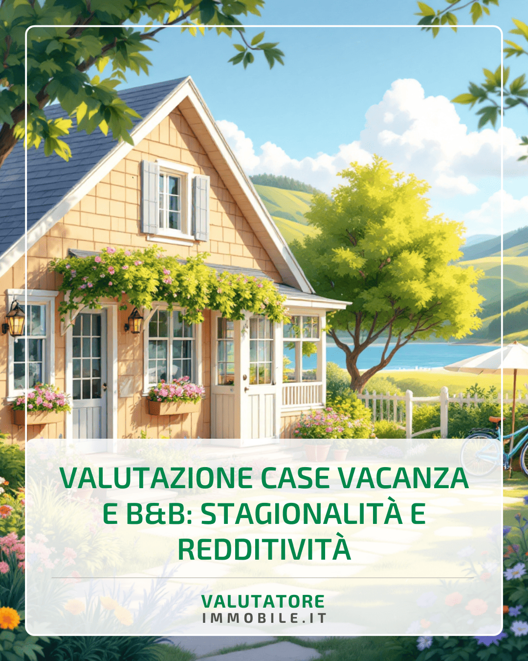 Valutazione case vacanza e B&B: stagionalità e redditività