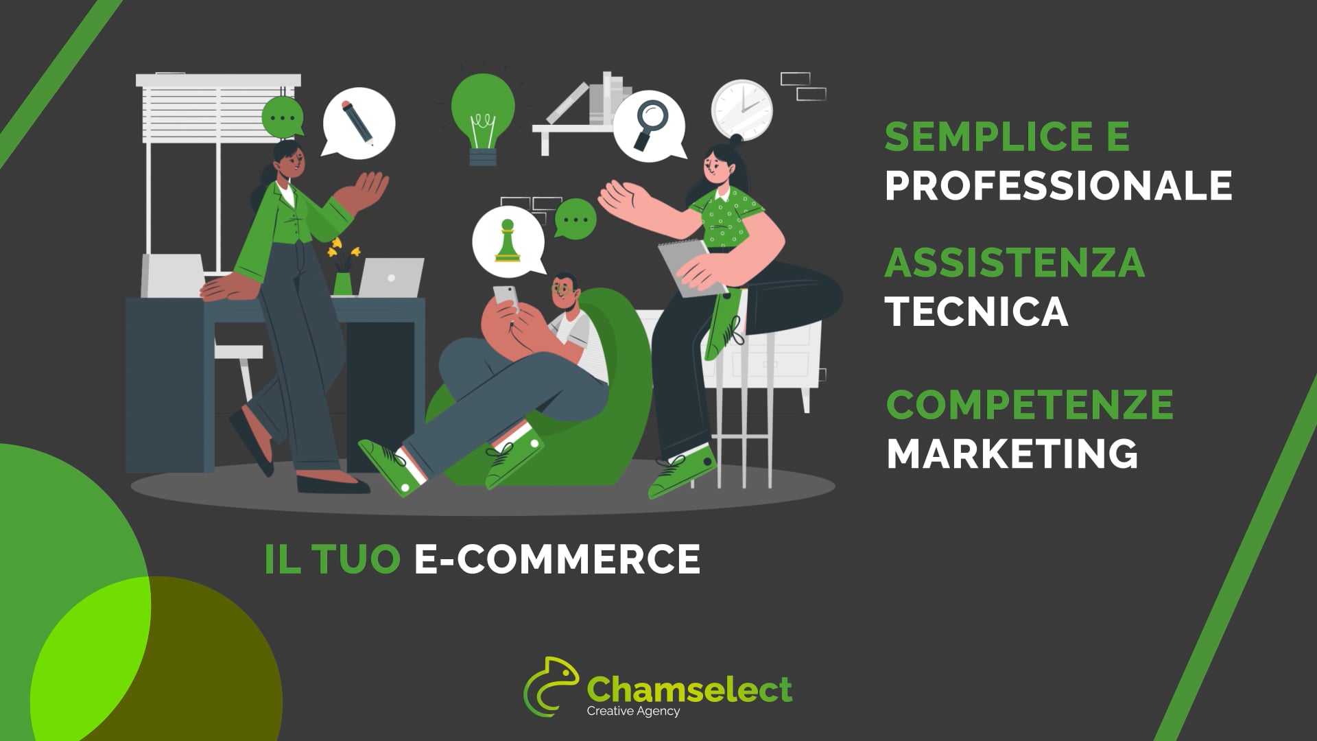 E-commerce in Motion – Video Promozionale Animato per Chamselect