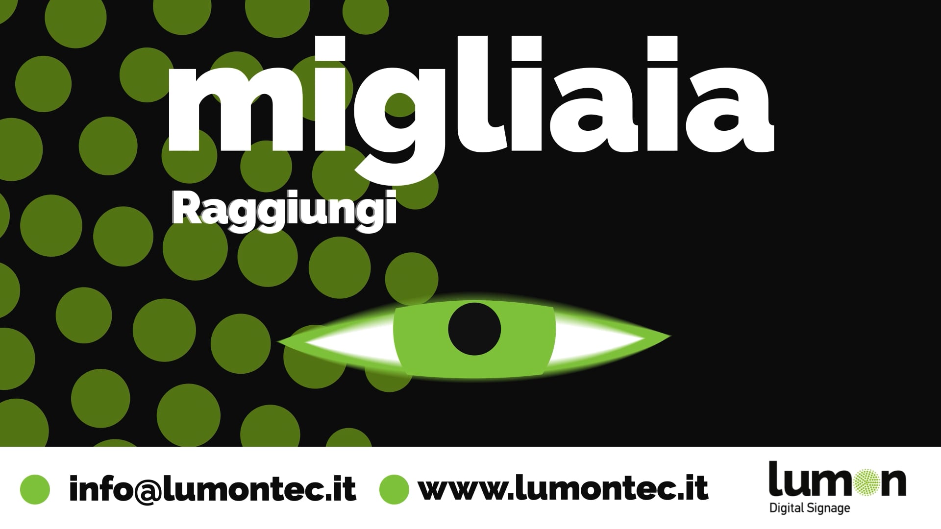 Lumon – Spot Animato per Pubblicità su Ledwall Digitali in Campania