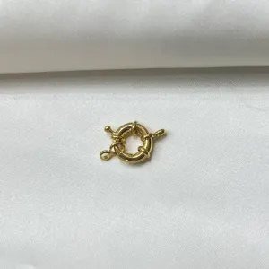 Férmoir motif plaque Or