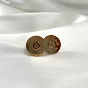Bouton magnétique de sac Doré 