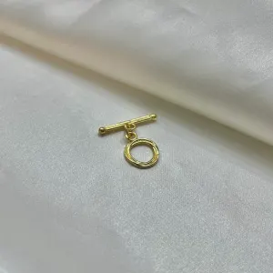 Férmoir motif plaque Or