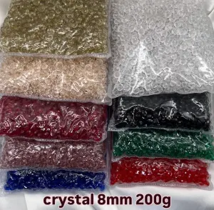 Boule Crystal sac  8mm 
