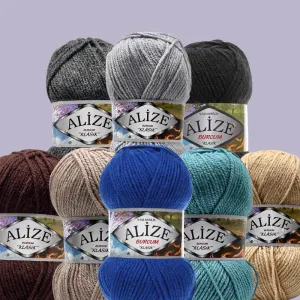 Laine ALIZE burcum klasik 100g 