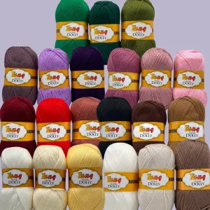 Laine Tunç Süper Dolly l 21couleur l 100g l 225mtr 