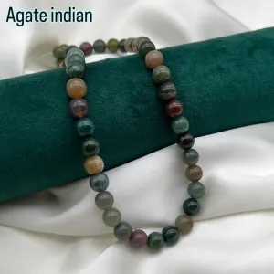 Agate indian 6,8,10mm