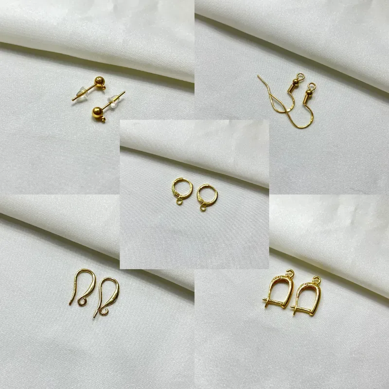 Les Boucles plaque Or