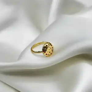 Bague kaskas plaque Or