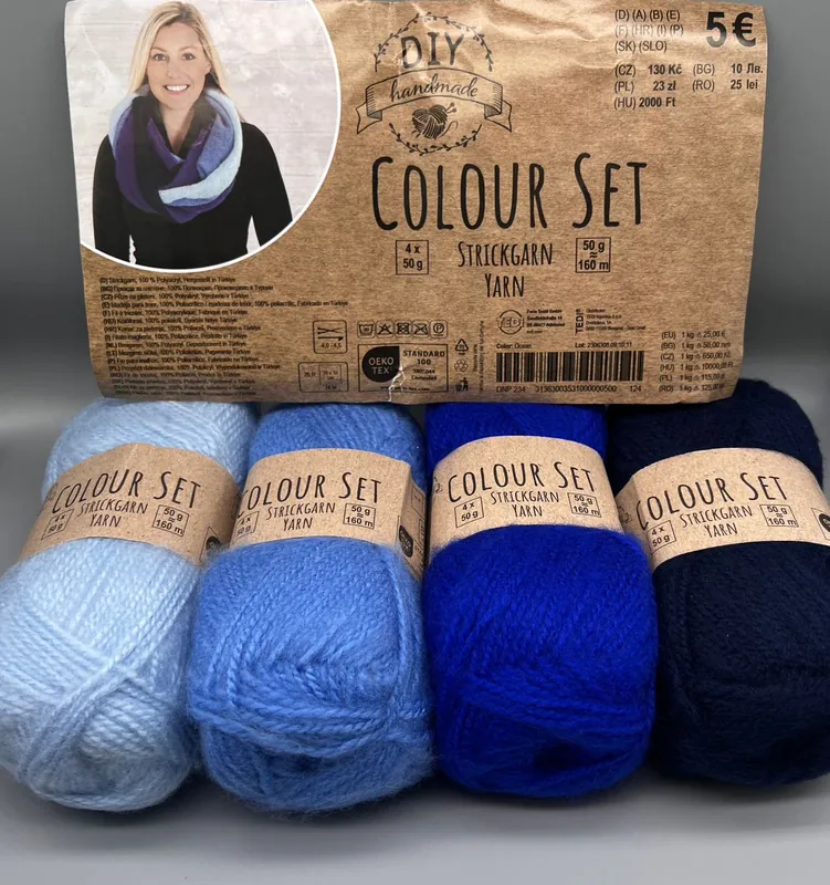 Pack les bleu +crochet cadeau