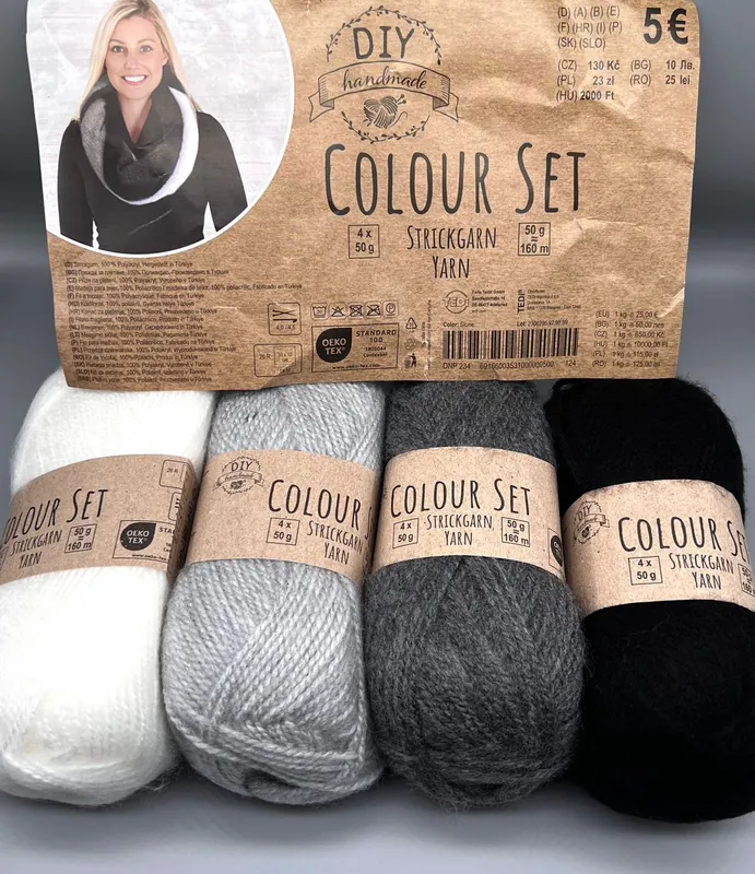 Pack les gris +crochet cadeau