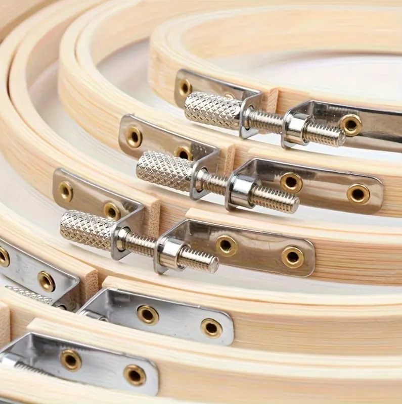 tambour en bois de différentes tailles - 1