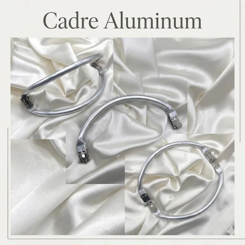 Cadre de Sac Aluminium 18 cm - 1