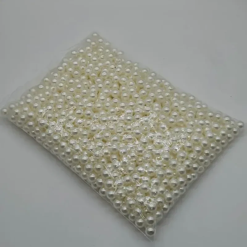 8mm Blanc cassé Clair