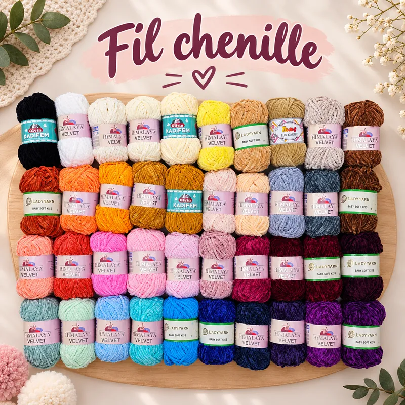 Fil Katifa Chenille - 1