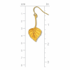 Aspen leaf in Fall Earrings - Image 3 of 0