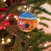 Bryce Canyon Painted Glass Christmas Ornament - Image 4 of 0
