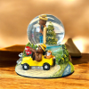 Smokey Bear Hand Painted Resin Snow Globe - Image 2 of 0