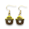 Smokey Bear Hanging Earrings - Image 1 of 0