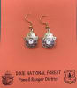 Smokey Bear Hanging Earrings - Image 3 of 0