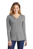 DISTRICT MADE TRI-BLEND JERSEY HOODED TEE - LADIES - Image 2 of 0