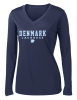 SPORT-TEK PERFORMANCE LONG SLEEVE V-NECK TEE - 2 COLORS - Image 1 of 0