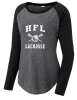 SPORT TEK SCOOP TRI-BLEND RAGLAN  LONG SLEEVE TEE - 3 Colors - Image 1 of 0