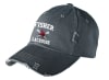DISTRICT THREADS DISTRESSED LOW PROFILE CAP - 2 Colors - Image 1 of 0
